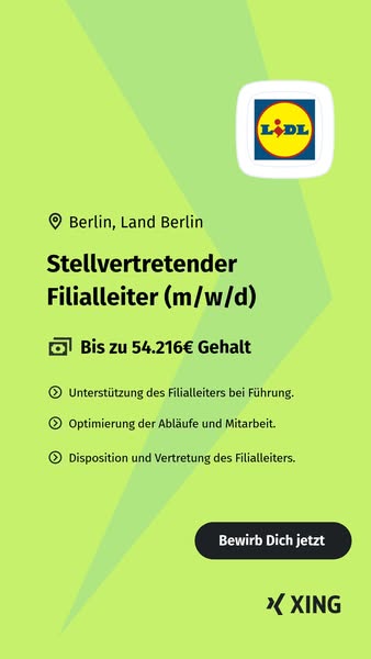 Nur wenige Klicks zum neuen Job