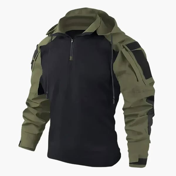 Zyad - Sudadera Impermeable Táctica Multifuncional