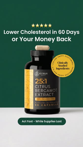Clinically Dosed Real Citrus Bergamot