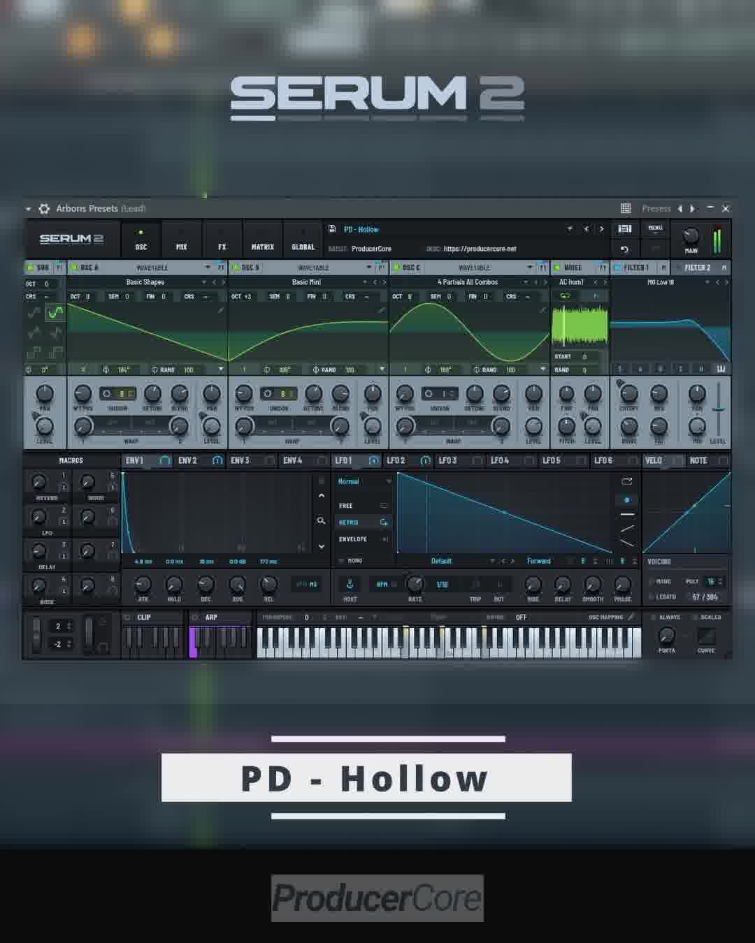 Arboris - Melodic Techno (Serum 2 Presets)