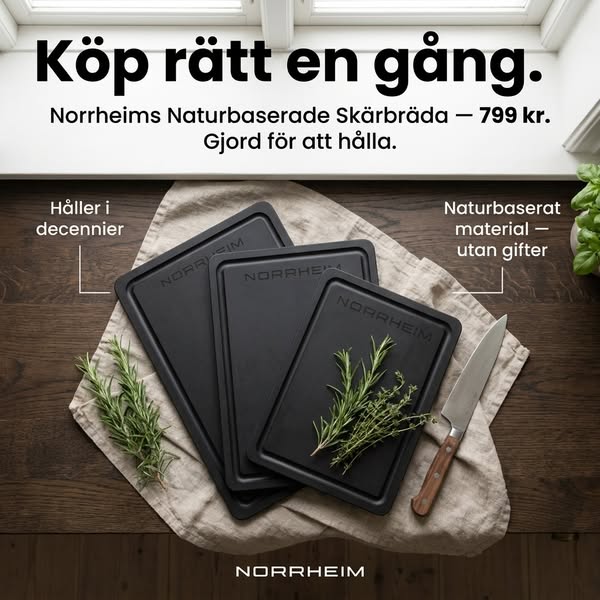 Skärbrädan för dig som vill slippa gifter