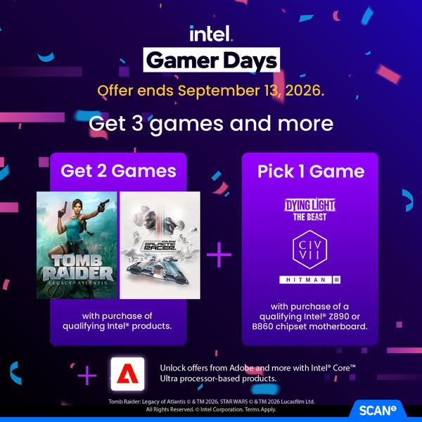 Intel Gamer Days Is Back