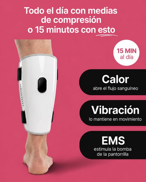 Calor + Vibración + EMS: Así Funciona en 15 Minutos