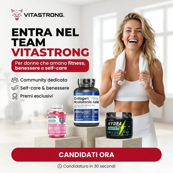 Diventa Ambassador Vitastrong