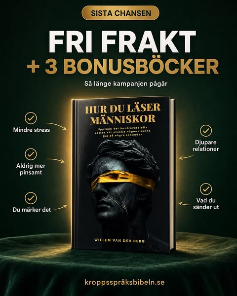 Fri frakt + 3 bonusböcker tar snart slut