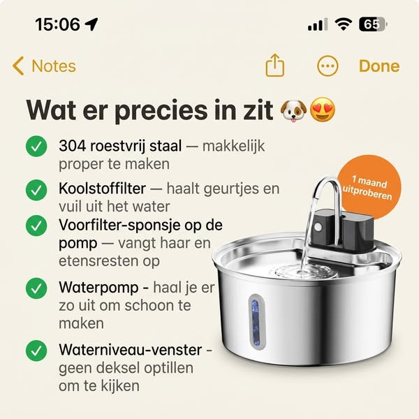Nu 40% korting + gratis extra filter