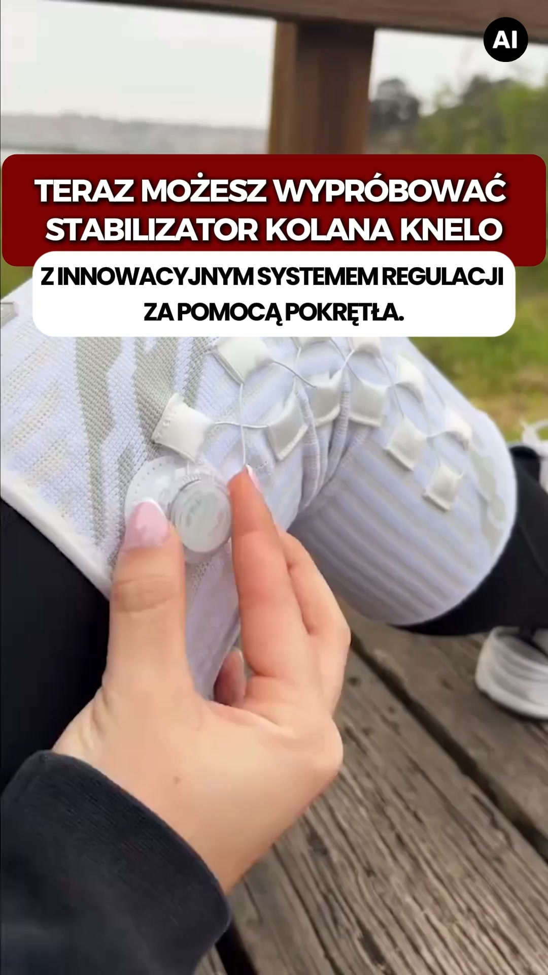 Wygodne wsparcie dla kolan