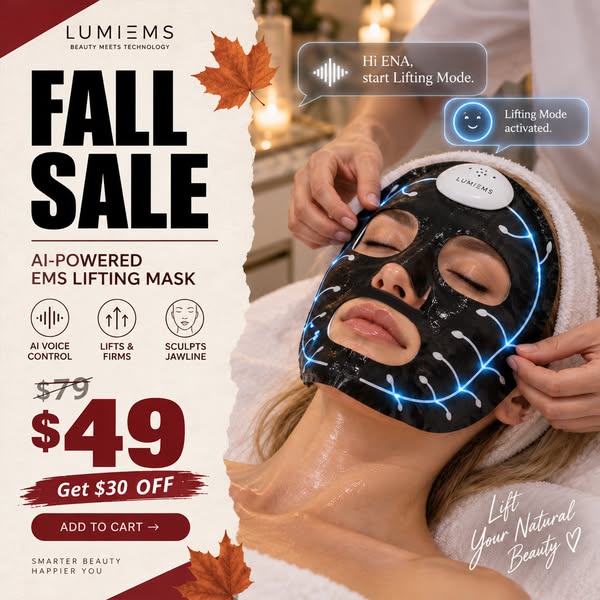 PRE-SALE: Complete LUMIEMS EMS Mask set for $49.
