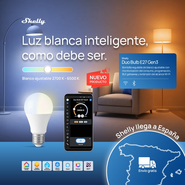 Luz blanca más inteligente para el día a día