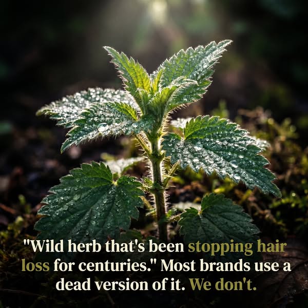 This herb has been stopping hair loss for centuries. Most brands kill it before it reaches you.