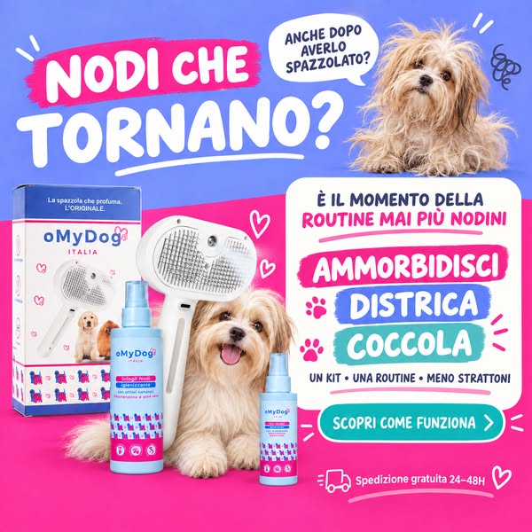 Adatto a qualsiasi Razza e Pelo