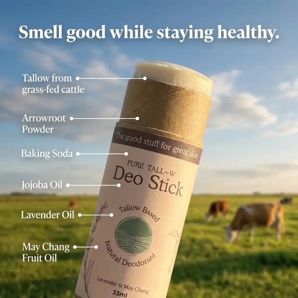 Tallow + 5 natural ingredients That's it