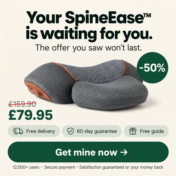 Discover SpineEase™ — 60-day money-back guarantee.