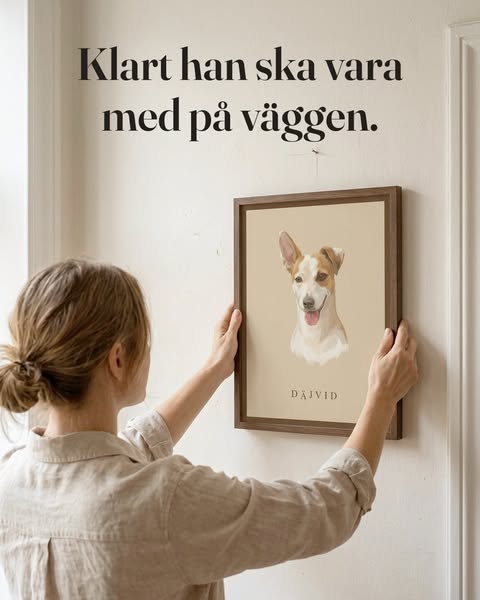 Personligt Hundporträtt