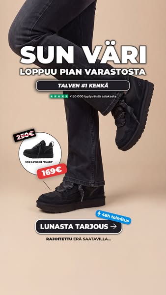 Talven #1 kenkä.