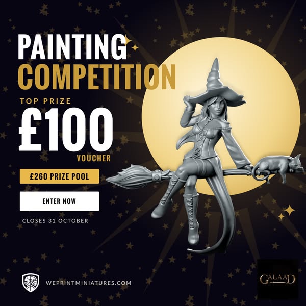 Paint the Witch. Win £100.