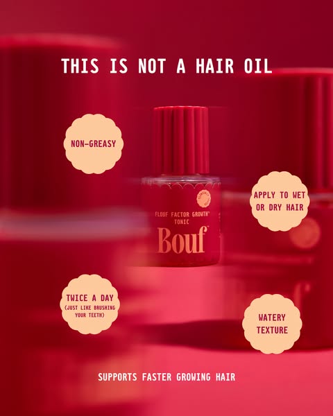 Anúncio de Bouf Haircare