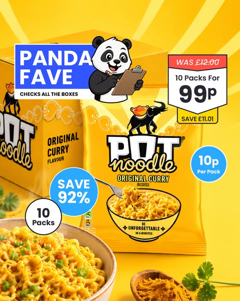 10 Pot Noodles Just 99p!