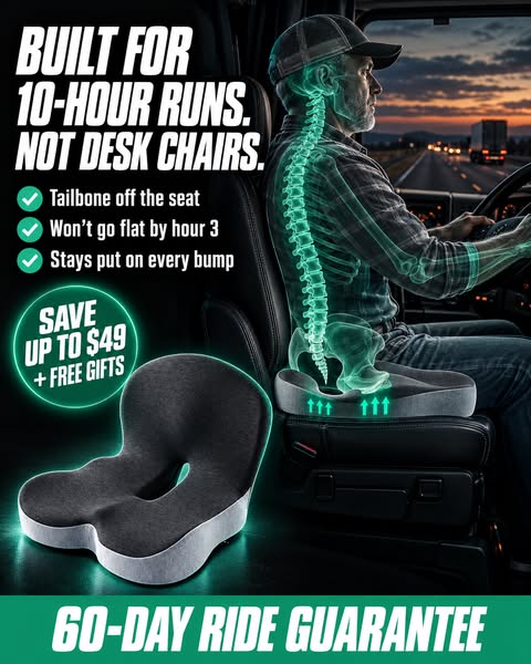Tailbone Done by Hour 2? It’s the Seat.