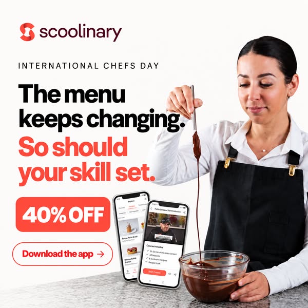 Chef's Day: 40% OFF