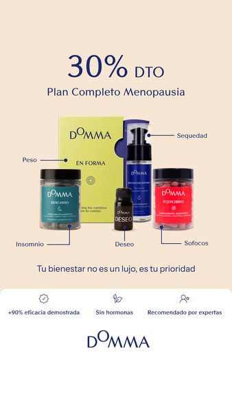 Plan Completo Menopausia -30% | Domma