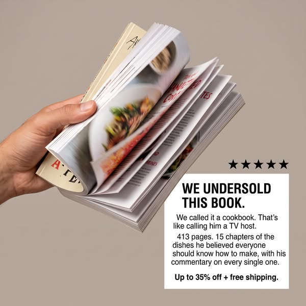 Bourdain's Home Cookbook: Up to 35% Off