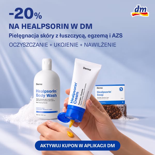Pielęgnacja skóry z łuszczycą, egzemą i AZS - teraz 20% taniej