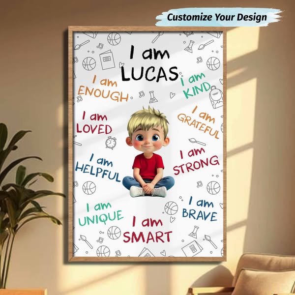 Boost Your Child's Confidence with Personalized Affirmations!