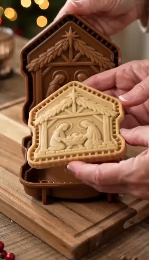 Press the Nativity Story Right Into Your Christmas Pies & Cookies