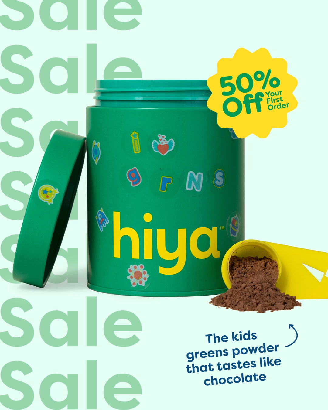 Get 50% off your first order