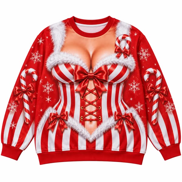 Funny Custom Ugly Christmas Sweatshirt
