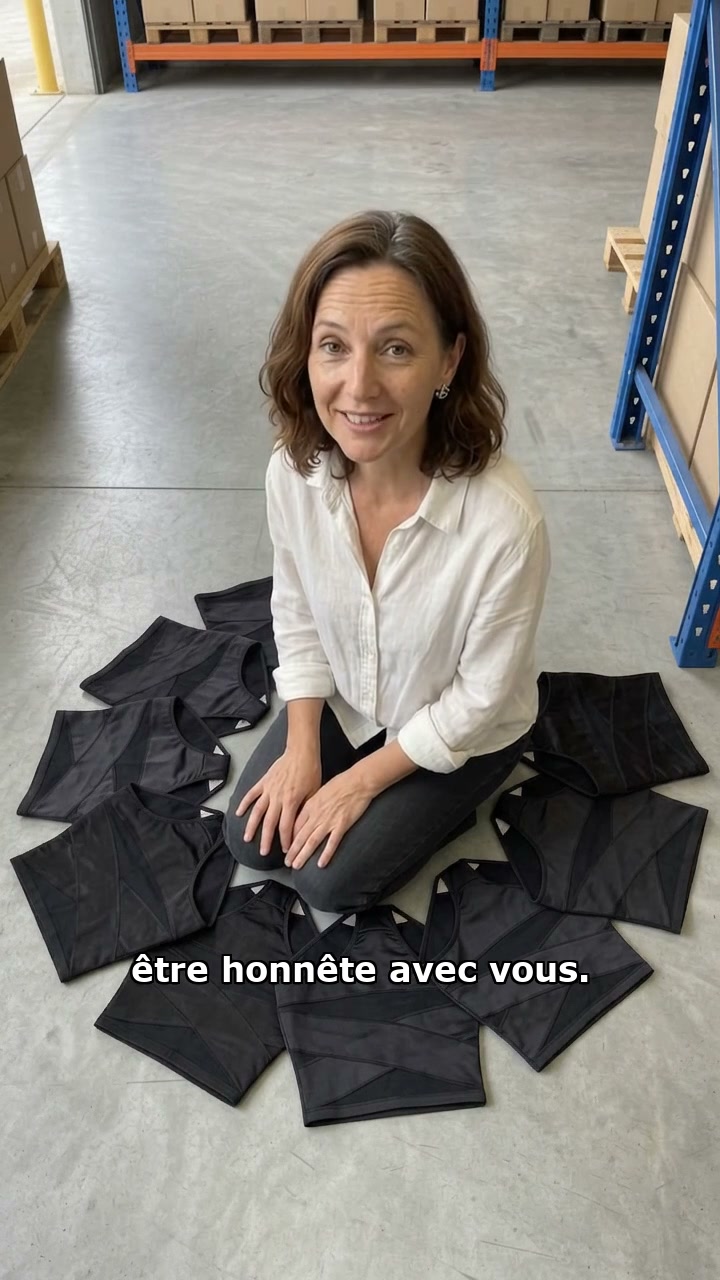 Ventre tenu à plat, tout de suite.