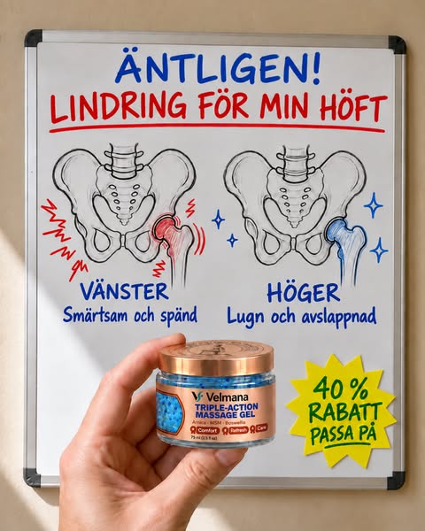 Lindring för trötta och stela leder