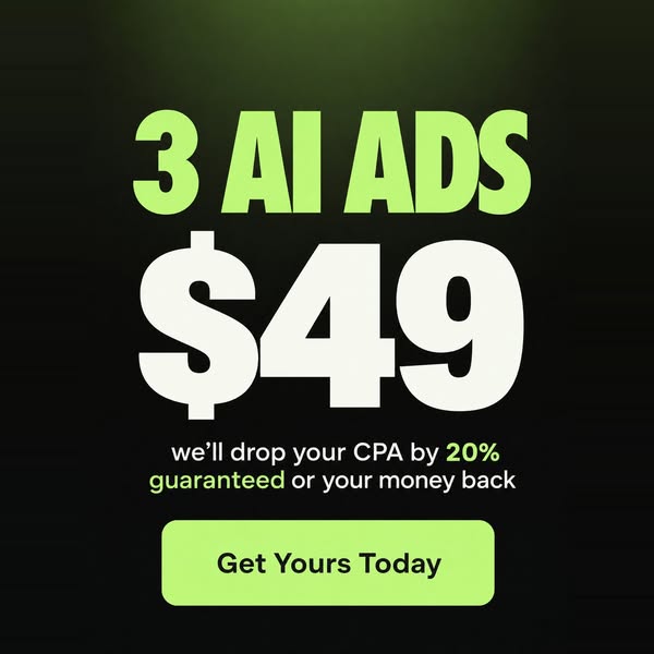 3 Ads For $49