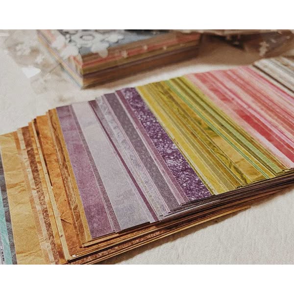 150 Pcs Mini Mystery Rainbow Paper Pad 0.3 inch