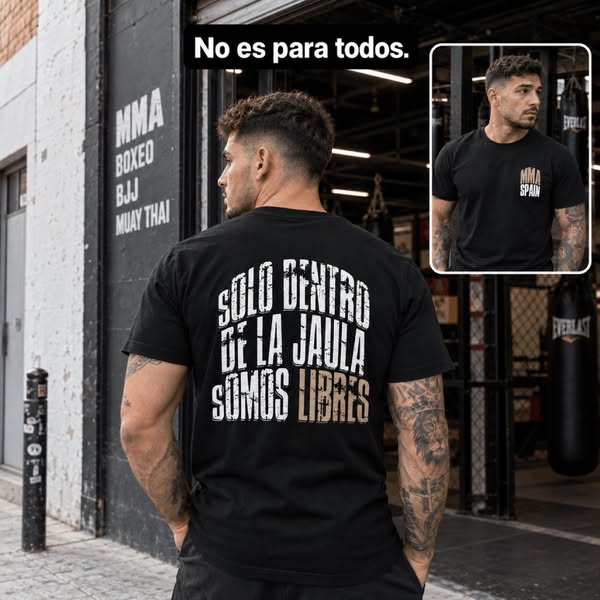 Camiseta JAULA — MMA SPAIN