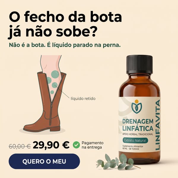 Porque é que o fecho da bota não sobe