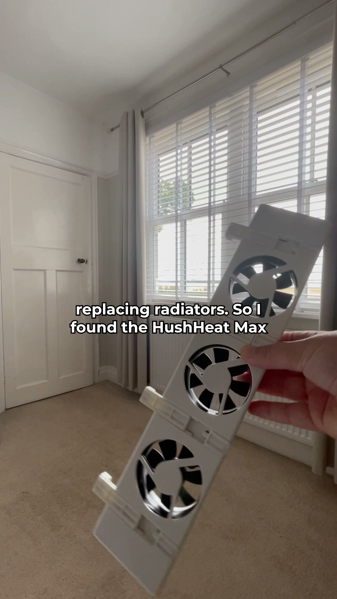 Heat Rooms Faster with HushHeat Max