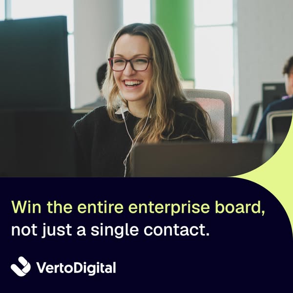 Reach the full enterprise buying group