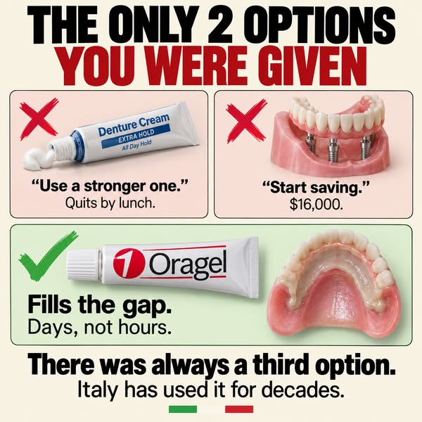 Say Goodbye To Slipping Dentures