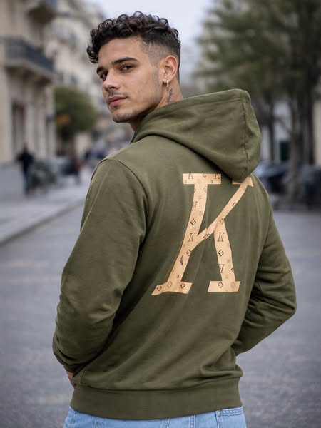 Hoodie Verde Militar K