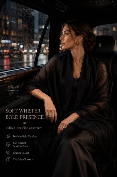 100% Ultra-Fine Cashmere Scarf