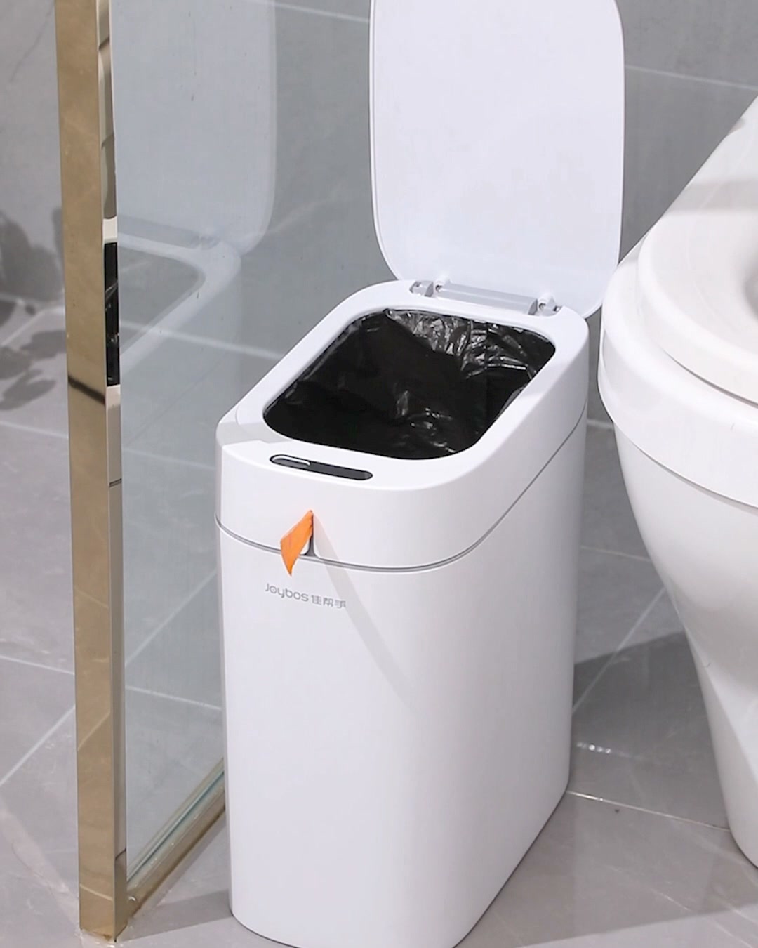 Smart Touchless Trash Can With Automatic Adsorption Bagging