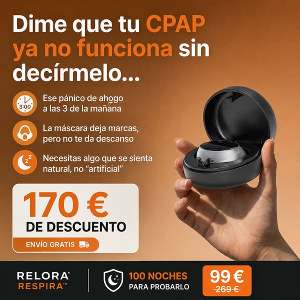 Soluciona la apnea del sueño y los ronquidos de raíz