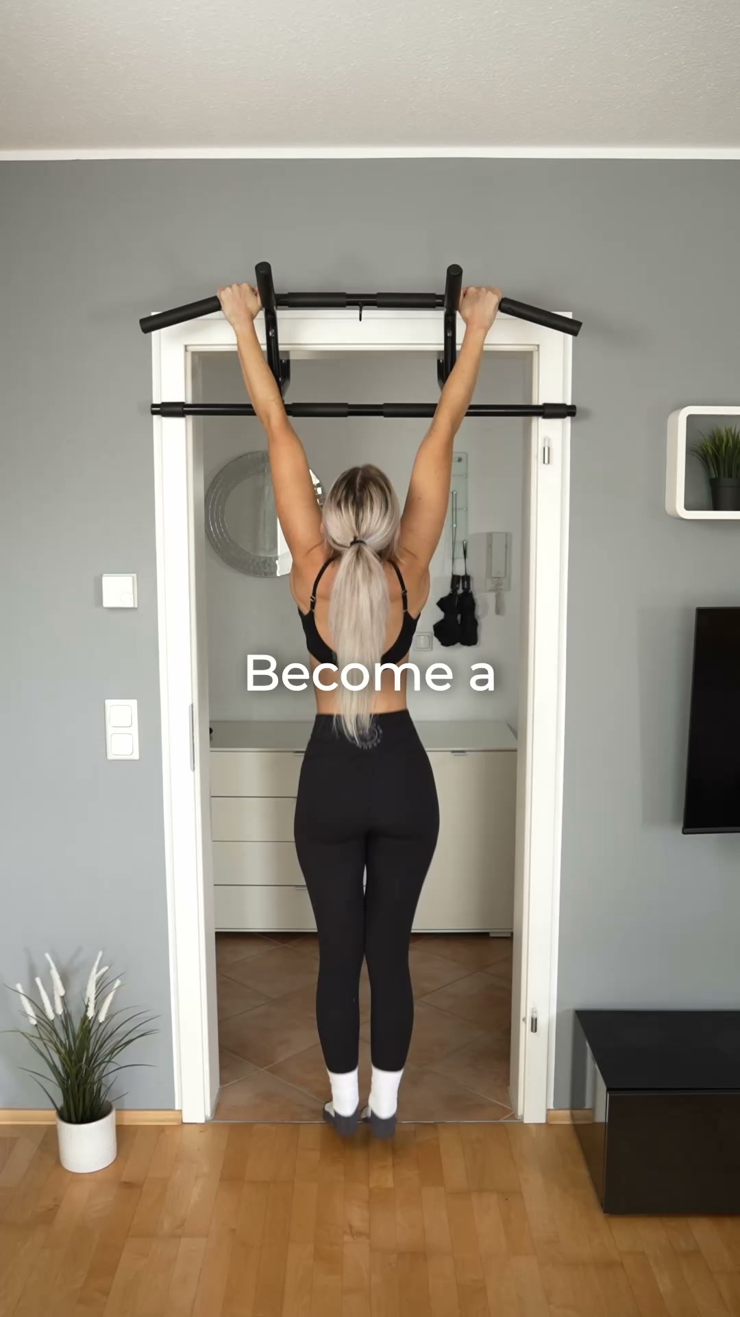 Start with pull-up training, not with excuses!