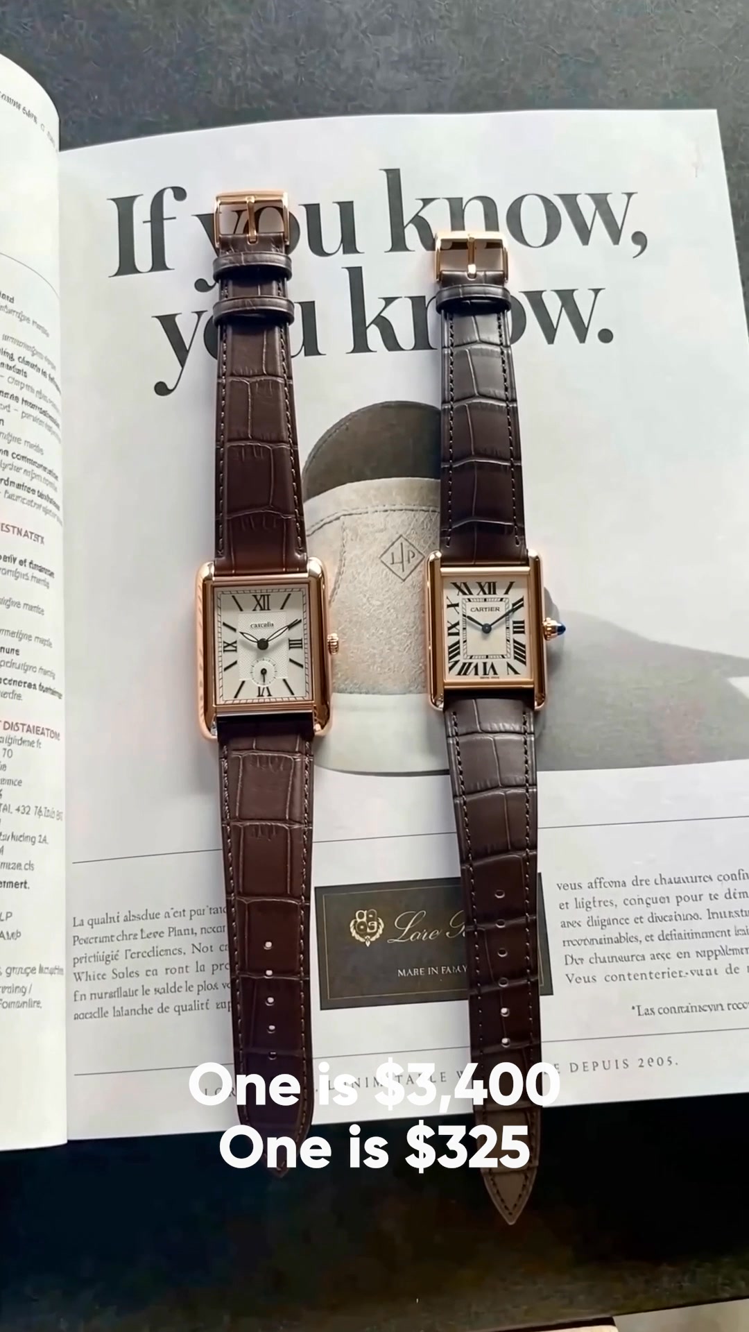 #1 Men's watch brand