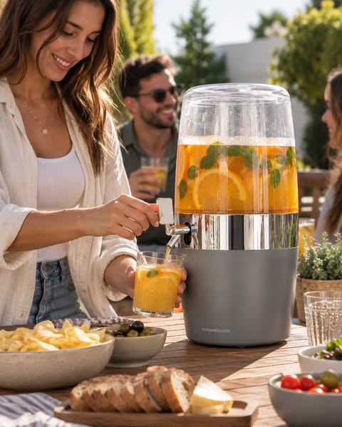 Dispensador de Bebidas — Sirva com Estilo