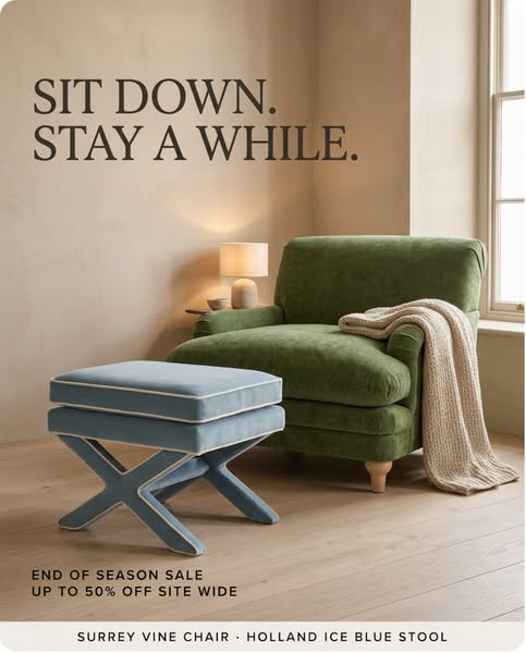 End of Season Sale Up to 50% Off