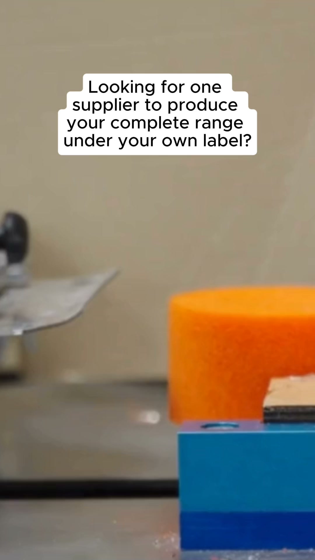 Build a polishing pad range under your own brand.