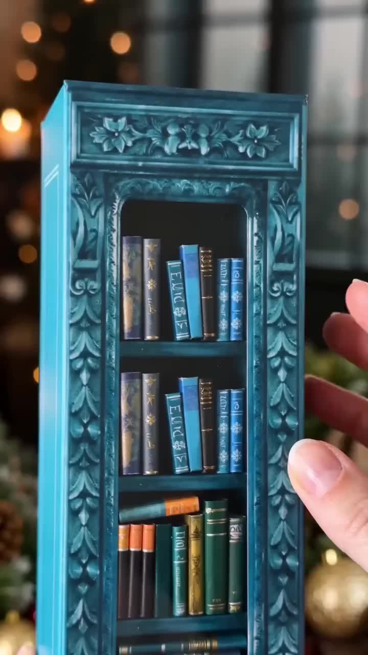【Best Gift】Mini Book Ornament Advent Calendar